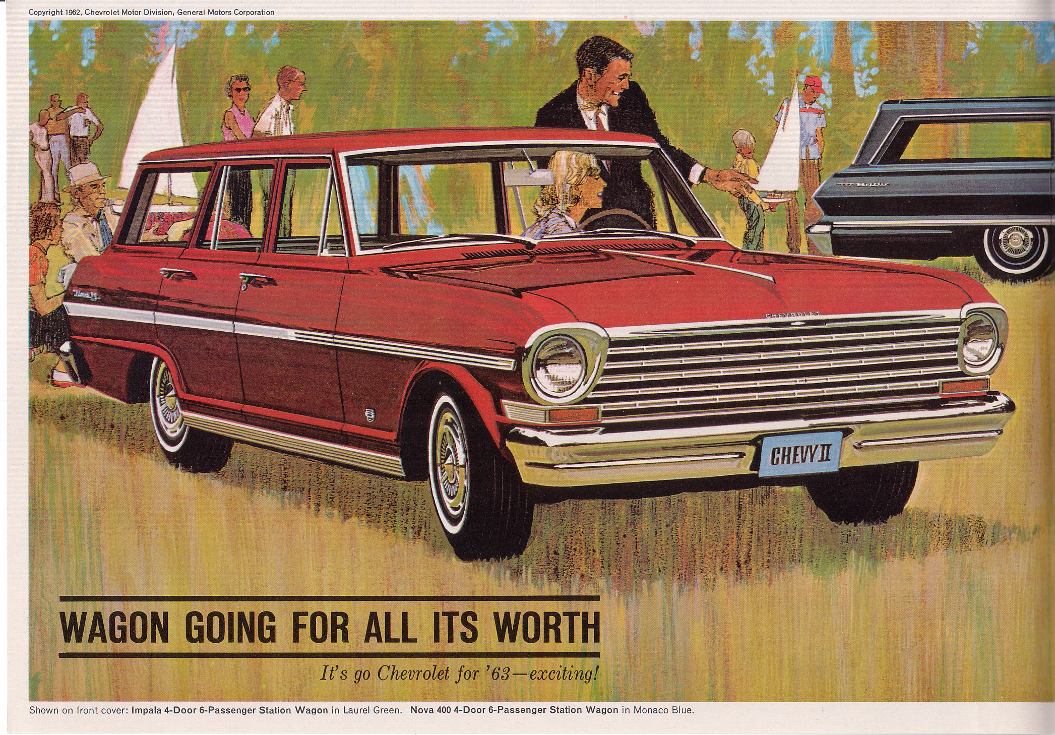 1963 Chevrolet Wagons Brochure Page 10